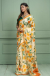 Hand Painted Silk Saree