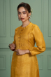 YELLOW EXCLUSIVE TUSSAR LONG KAMEEZ