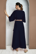 NAVY BLUE DOLA SILK EXCLUSIVE SKIRT SET