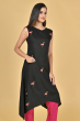 BLACK RAYON EXCLUSIVE LONG KAMEEZ