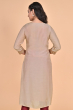 BEIGE EMBROIDERED MUSLIN EXCLUSIVE LONG KAMEEZ