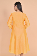 YELLOW EXCLUSIVE CHANDERI LONG KAMEEZ