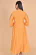 Yellow Exclusive Chanderi Long Kameez