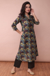 Multicolor Exclusive Cotton Printed Long Kameez