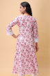 MAROON COTTON PRINTED LONG KAMEEZ