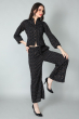 BLACK COTTON IKKAT PANT SET