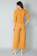 YELLOW COTTON PANT SET