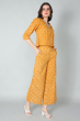 YELLOW COTTON PANT SET