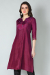 MAGENTA MUSLIN LONG KAMEEZ