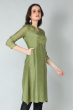 GREEN MUSLIN LONG KAMEEZ