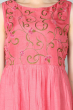 PINK DOLA SILK EXCLUSIVE LONG DRESS