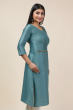 SEA GREEN CHANDERI Exclusive Long Kameez