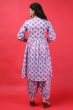 PINK COTTON PRINTED PATIALA SET