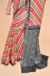 MULTI COLOURED TUSSAR PRINTED SAREE