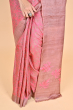 MAUVE TUSSAR PRINTED SAREE