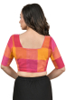 MULTICOLORED COTTON BLOUSE