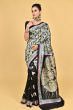 MULTI COLOURED SILK BATIK SAREE