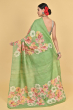 GREEN BATIK SILK SAREE