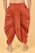 RUST READY TO WEAR COTTON SLUB DHOTI