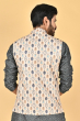 MULTI COLOURED DIGITAL PRINTED ETHNIC JACKET