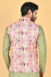 MULTI COLOURED DIGITAL PRINTED ETHNIC JACKET