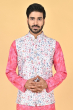 MULTI COLOURED DIGITAL PRINTED ETHNIC JACKET