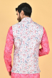 MULTI COLOURED DIGITAL PRINTED ETHNIC JACKET