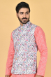 MULTI COLOURED DIGITAL PRINTED ETHNIC JACKET