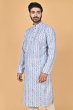 MULTI COLOUR PRINTED COTTON BLEND LONG KURTA