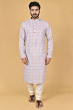 MULTI COLOUR PRINTED COTTON BLEND LONG KURTA