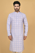 MULTI COLOUR PRINTED COTTON BLEND LONG KURTA