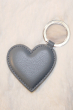 GENUINE LEATHER STARDUST KEY RING