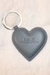 GENUINE LEATHER STARDUST KEY RING