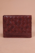 Criss-cross Bi-fold Men's Wallet