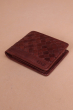 Criss-cross Bi-fold Men's Wallet