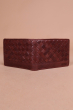 Criss-cross Bi-fold Men's Wallet