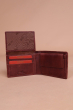 Criss-cross Bi-fold Men's Wallet