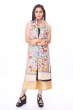 Offwhite Tussar Hand Embroidered Kantha Dupatta