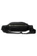 Genuine Leather Black Waist Bag