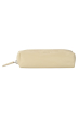 Genuine Leather Beige Pouch