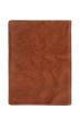 Genuine Leather Tan Passport Holder