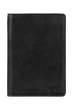 Genuine Leather Black Passport Holder