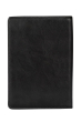 Genuine Leather Black Passport Holder