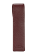 Genuine Leather Maroon Pen Case