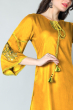 YELLOW RAYON EXCLUSIVE LONG KAMEEZ