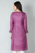 PURPLE TUSSAR LONG KAMEEZ