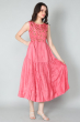 PINK DOLA SILK EXCLUSIVE LONG DRESS