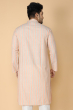 ORANGE COTTON LONG KURTA