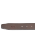 GENUINE LEATHER BLACK/BROWN FORMAL BELT