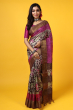 MULTICOLORED TUSSAR BATIK SAREE